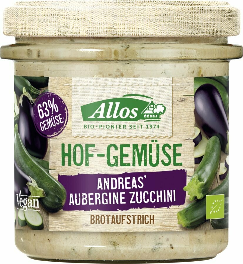 Hofgemüse Andreas Aubergine Zucchini /glf - 135gr