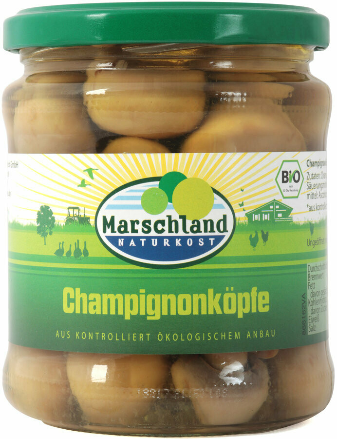 Champignons entiers - 330gr