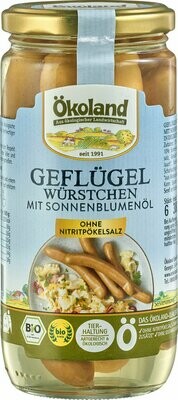 Geflügelwürstchen im Glas - 380gr