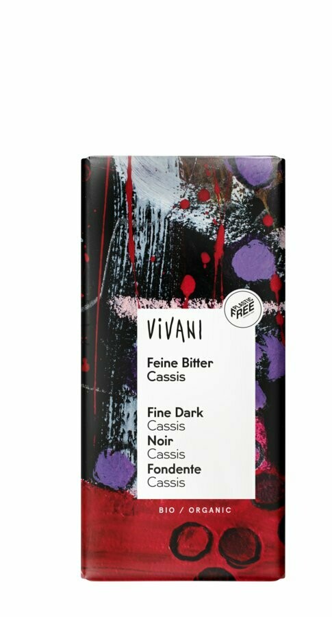 Chocolat fourré Cassis - 100gr