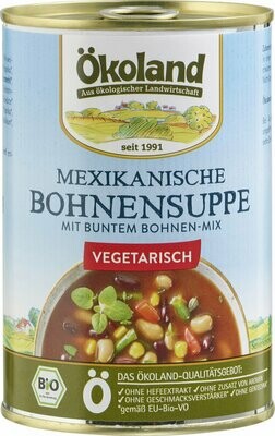 Mexikanische Bohnensuppe vegetarisch - 400gr