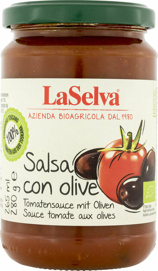 Sauce Tomate Olives - 340gr