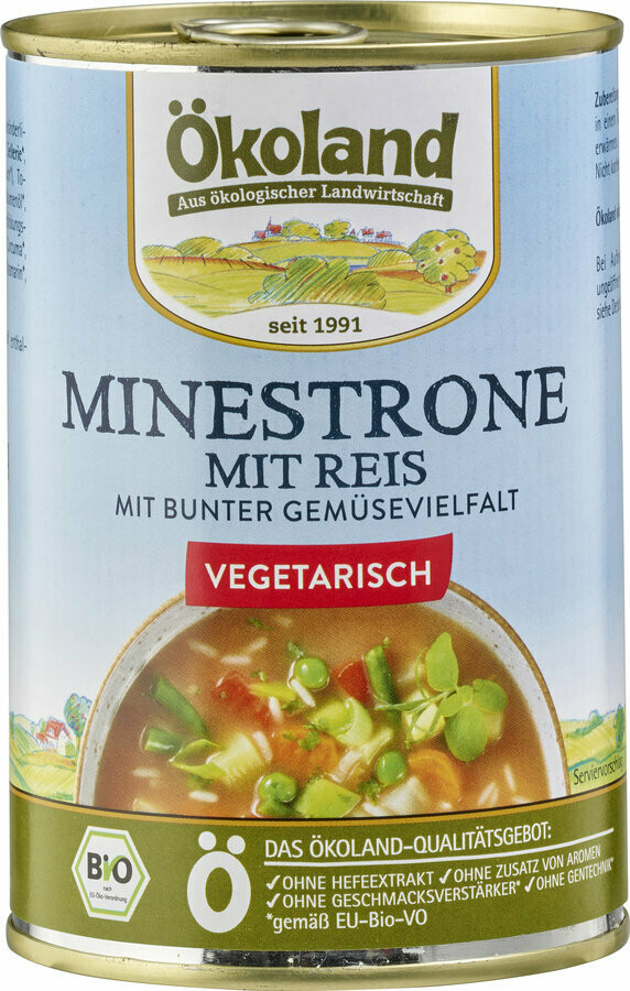 Minestrone mit Reis - 400gr