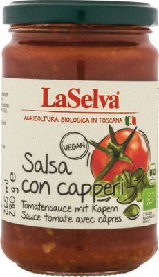 Sauce Tomate aux câpres - 280gr