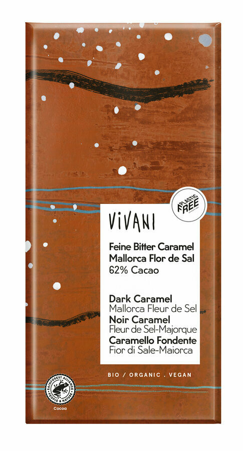 Feine Bitter Caramel Mallorca Flor de Sal - 80gr