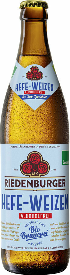 Bière Riedenburger Weizen s.alcool - 50cl