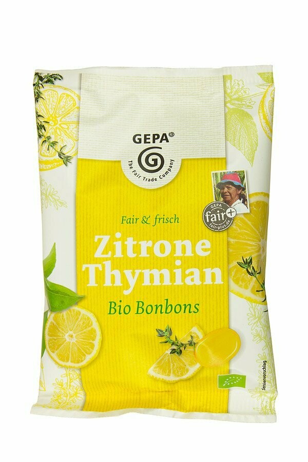 Zitrone Thymian Bonbons - 100gr