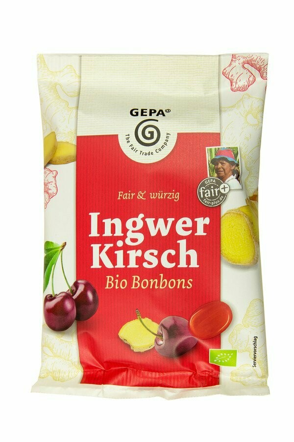 Ingwer Kirsch Bonbons - 100gr