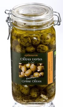Olive verte farcie Ail   - GR - 1.5kg