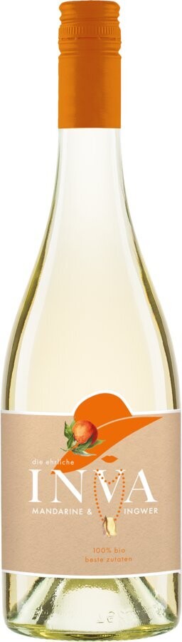 INVA Vin blanc pétill. Mandarine Gingembre - 6% - 75cl