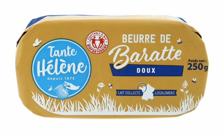 Beurre de baratte doux - Tante Hélène - 250gr