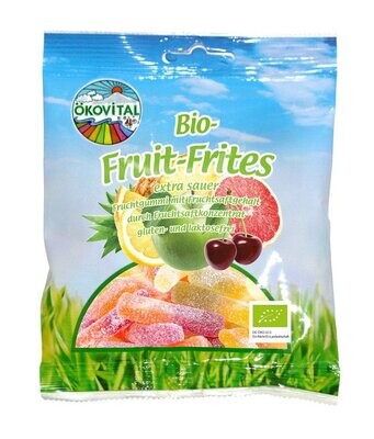 Fruit-Frites extra sauer &amp; gezuckert /glf - 100gr
