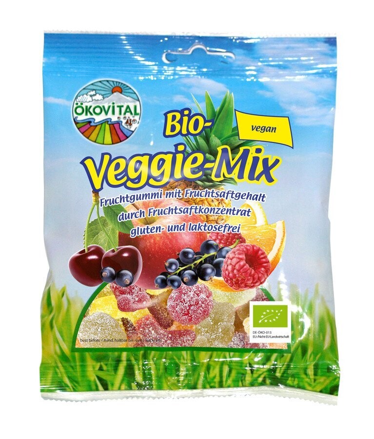 Veggie-Mix gezuckert /glf - 100gr