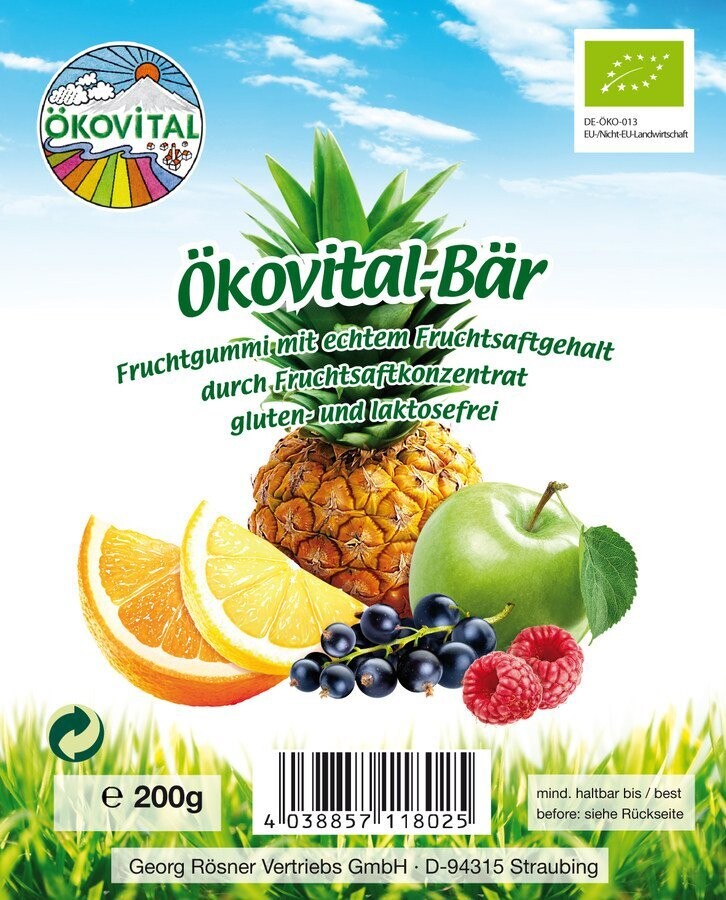 Bär Der klassische Gummibär /glf - 200gr
