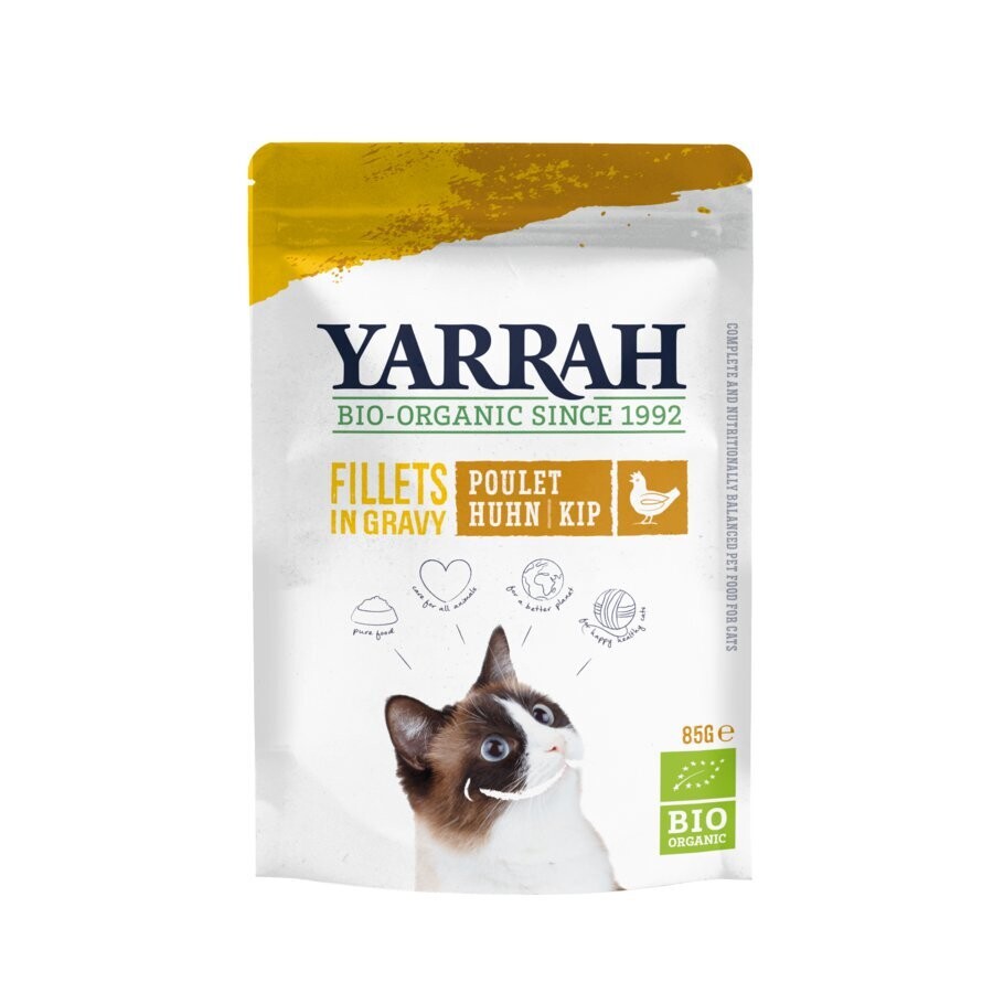 Katzen Pouch Filets mit Huhn in Soße - 85gr