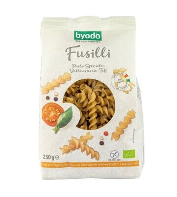 Fusilli Vollkornreis-Teff /glf - 250gr
