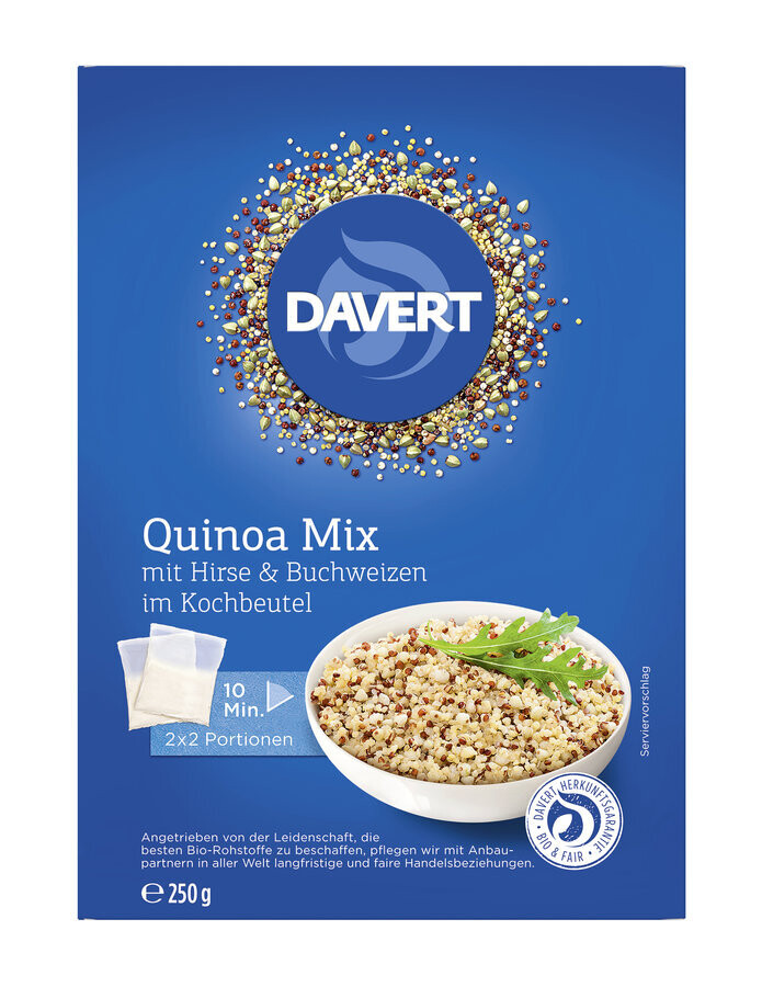 Quinoa Mix Hirse Buchweizen im Kochbeutel - 250gr
