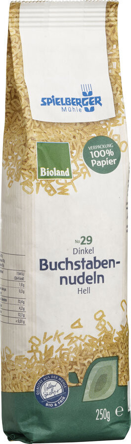 Potage lettre Alphabet | Épeautre - 250gr