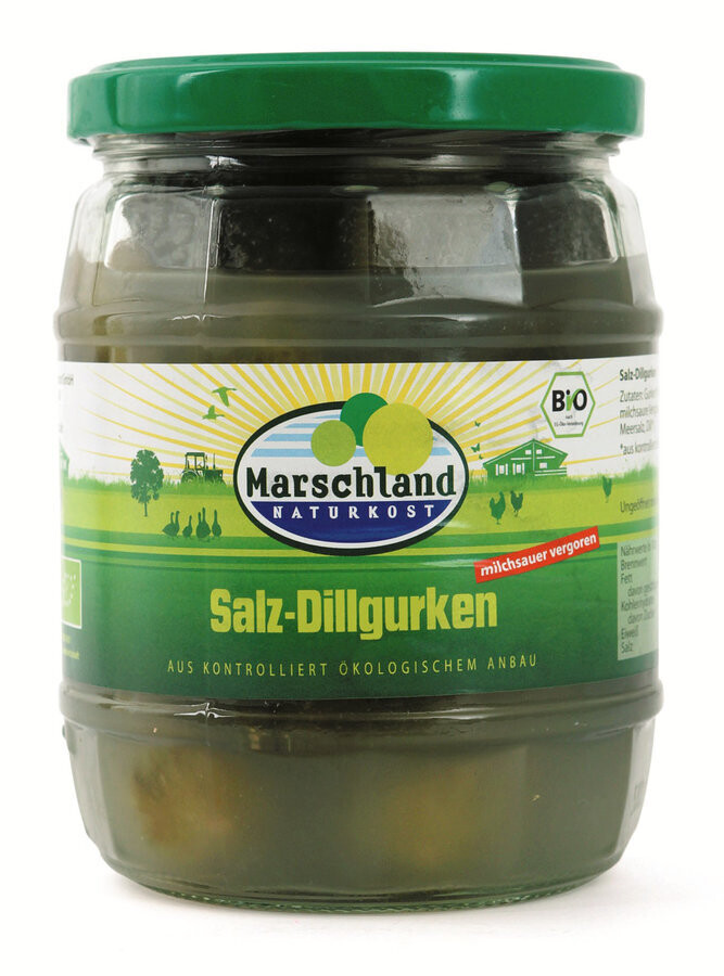 Cornichons gros lactofermenté - 580gr