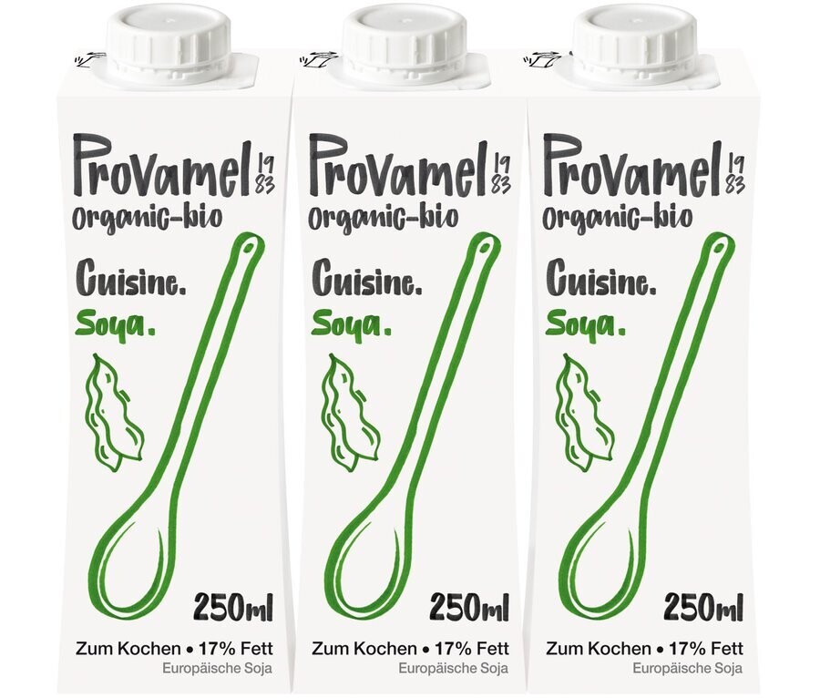 Tripack Soja cuisine 18% - 750ml