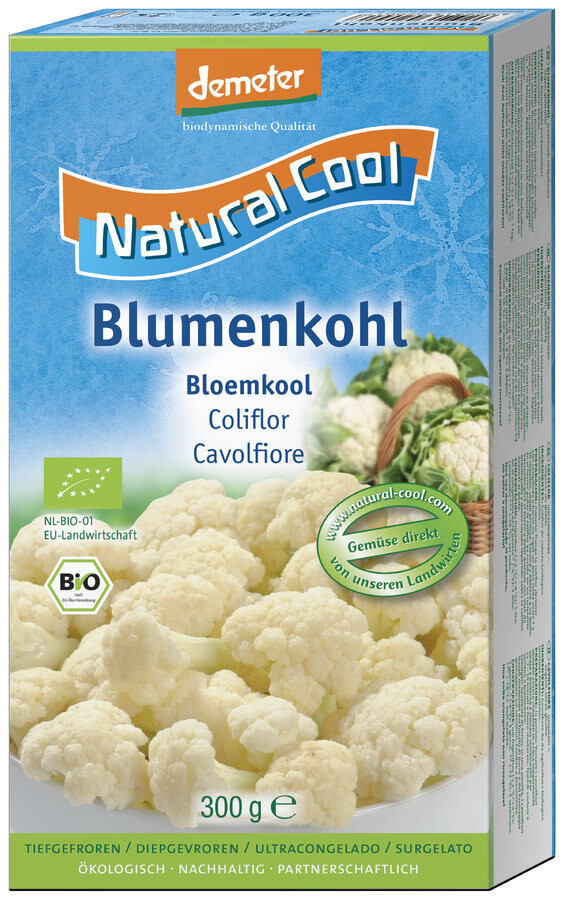 TK Natural Cool Blumenkohl. in Röschen   - DE - 300gr
