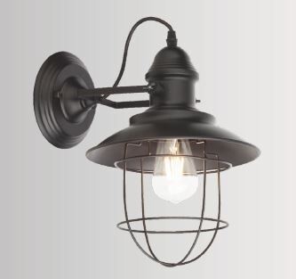 Lampara de pared (interiores) Negro W1060 Decolait