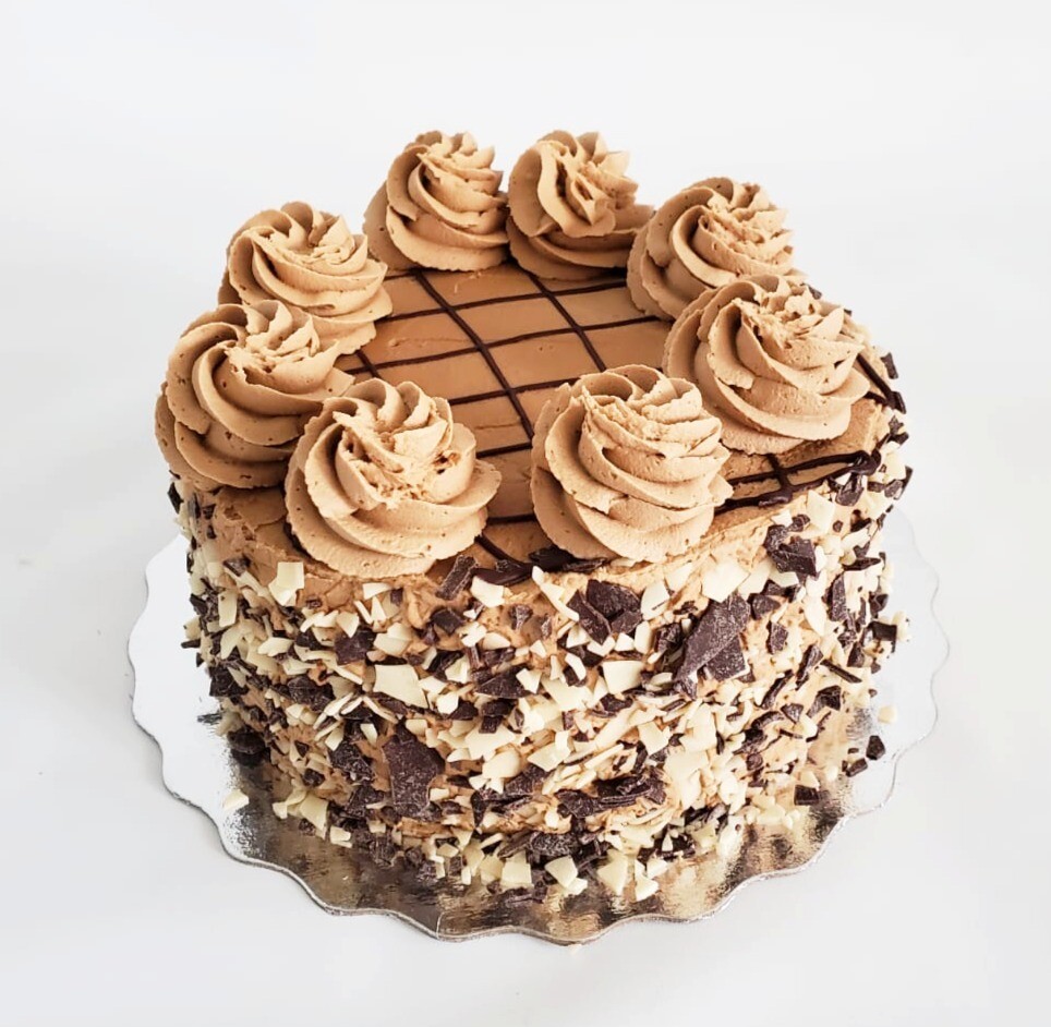 Chocolate Mocha Buttercream Artisanal Cake 6"
