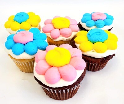 Daisy Cupcakes(Egg &amp; Dairy-Free)
