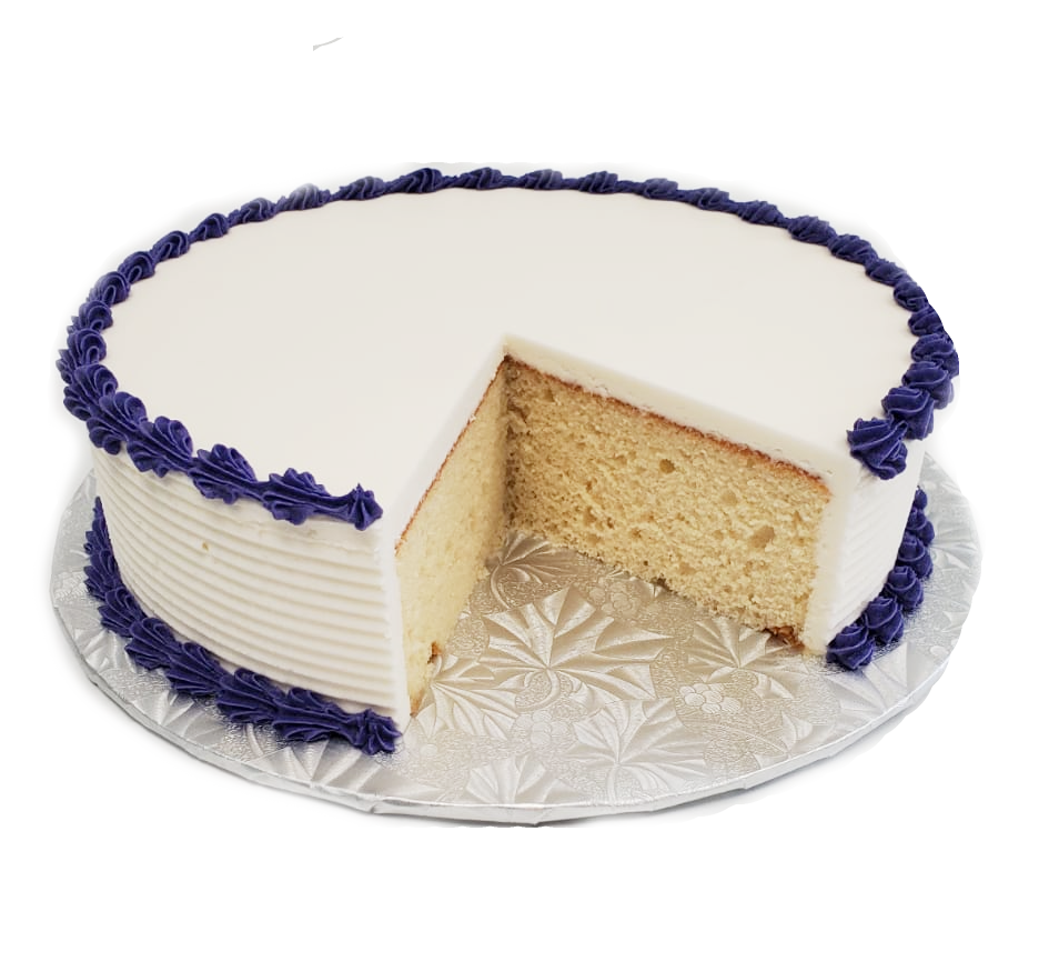 9"Round Single Layer Cake (Standard Design)