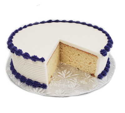 9&quot;Round Single Layer Cake (Standard Design)