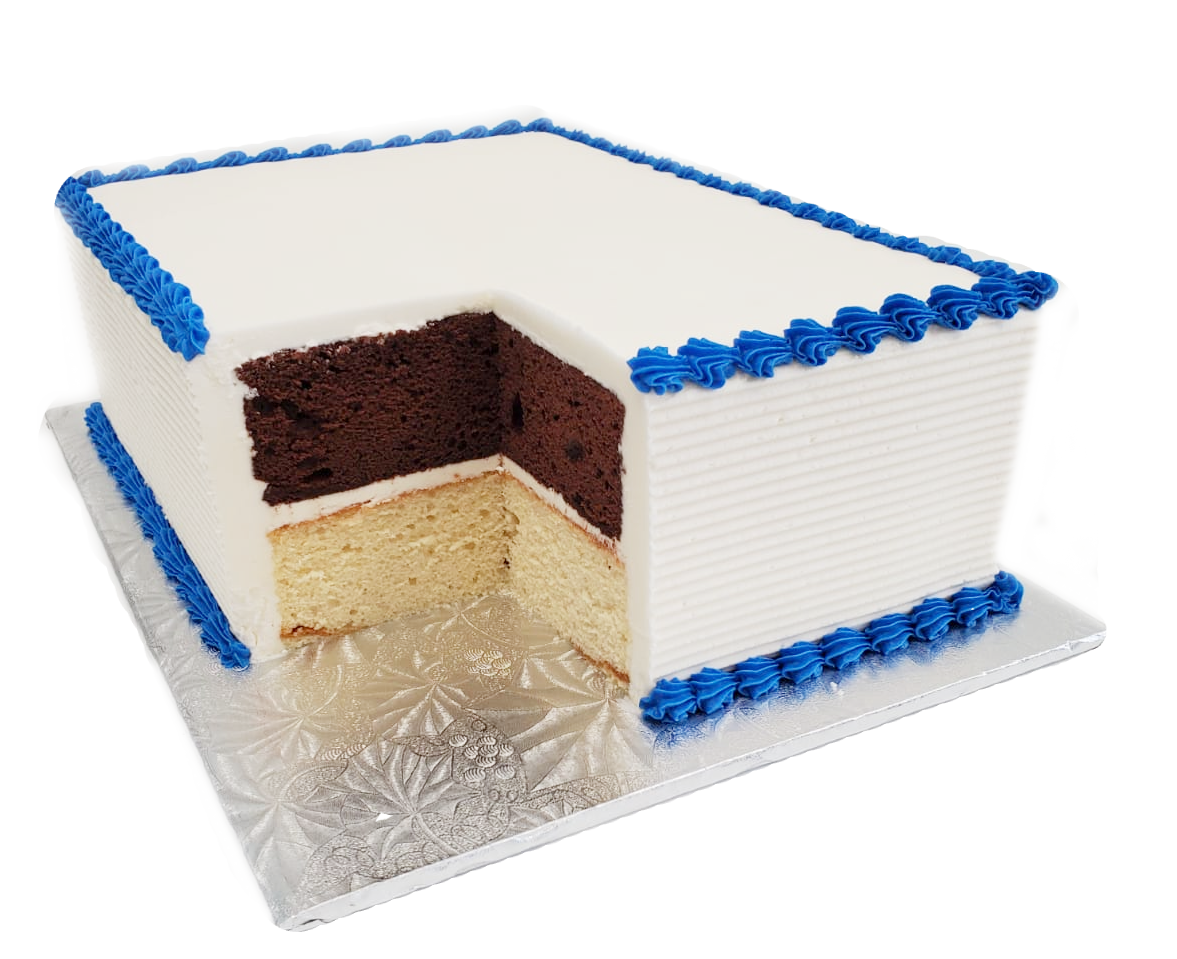 9x13 Double Layer Cake (Standard Design)