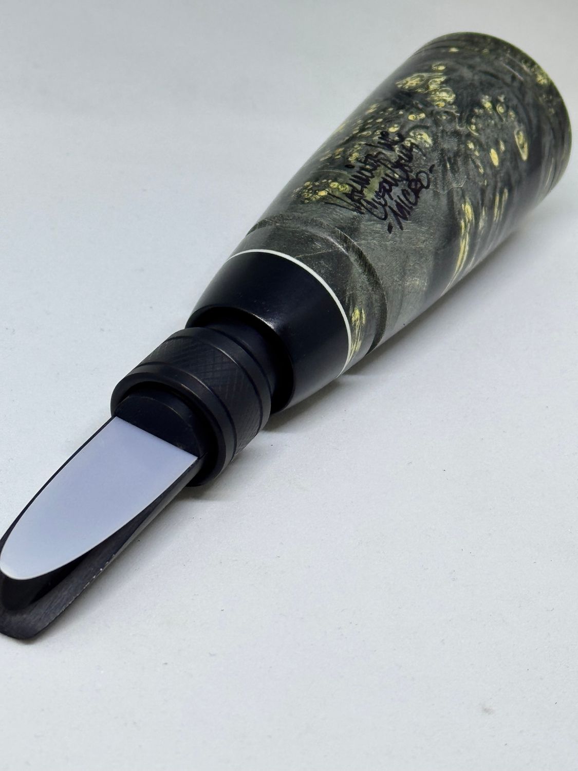Micro Howler stabilized maple burl