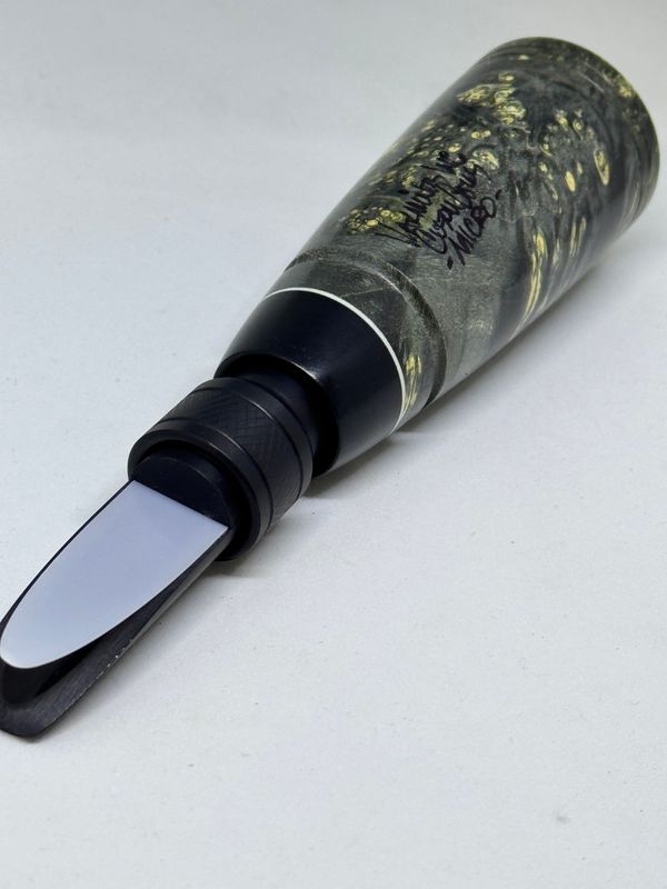 Micro Howler stabilized maple burl