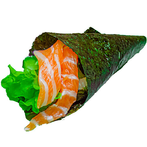 Sake temaki