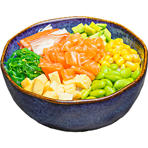 Pokebowl zalm