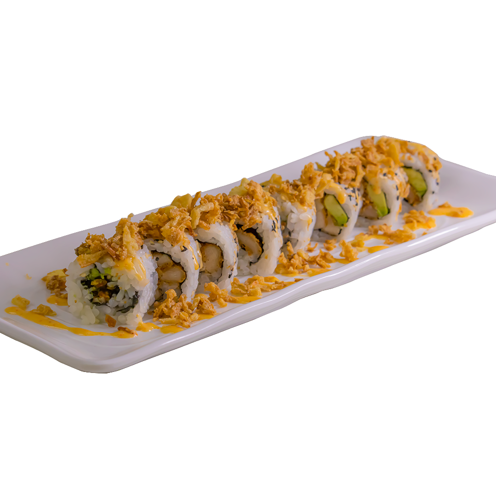 Crunchy chicken roll