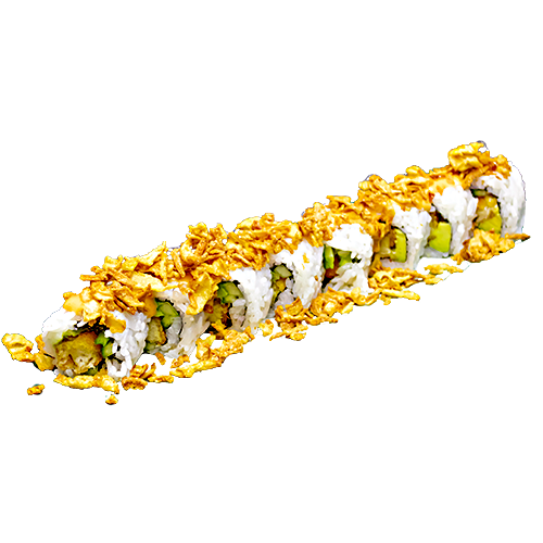Crunchy fish roll