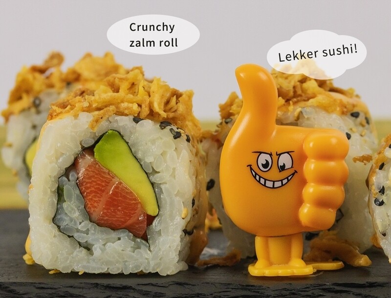 Crunchy zalm roll