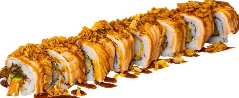 Sake dragon roll