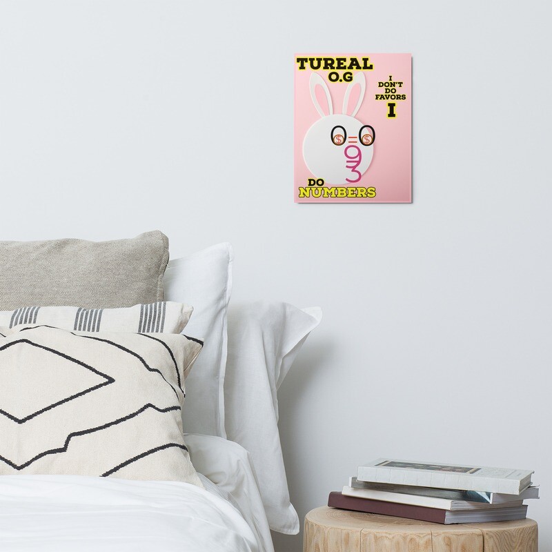 I do numbers Metal prints
