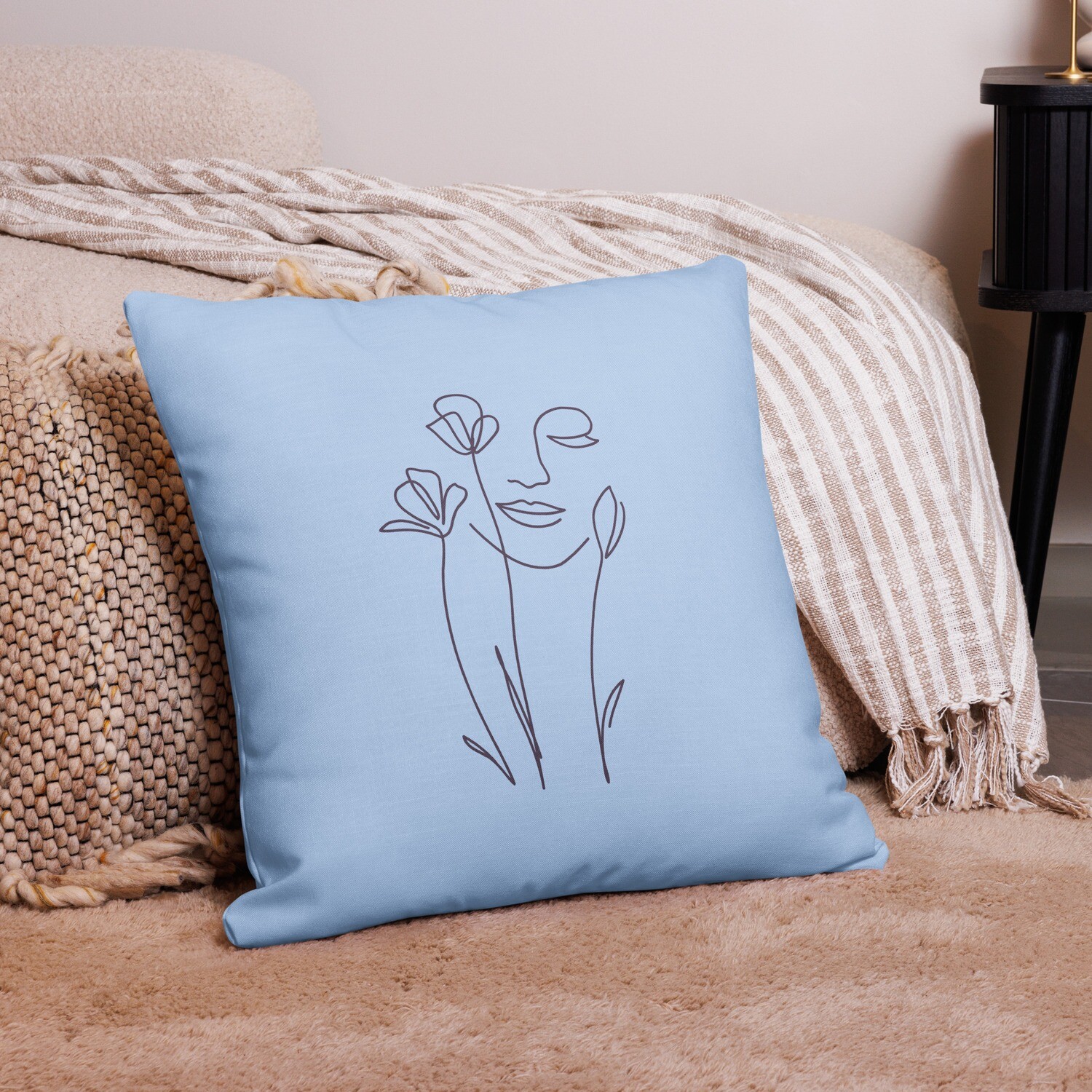  blue Premium Pillow