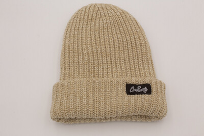 CS Chunky Oatmeal Knitted Beanie