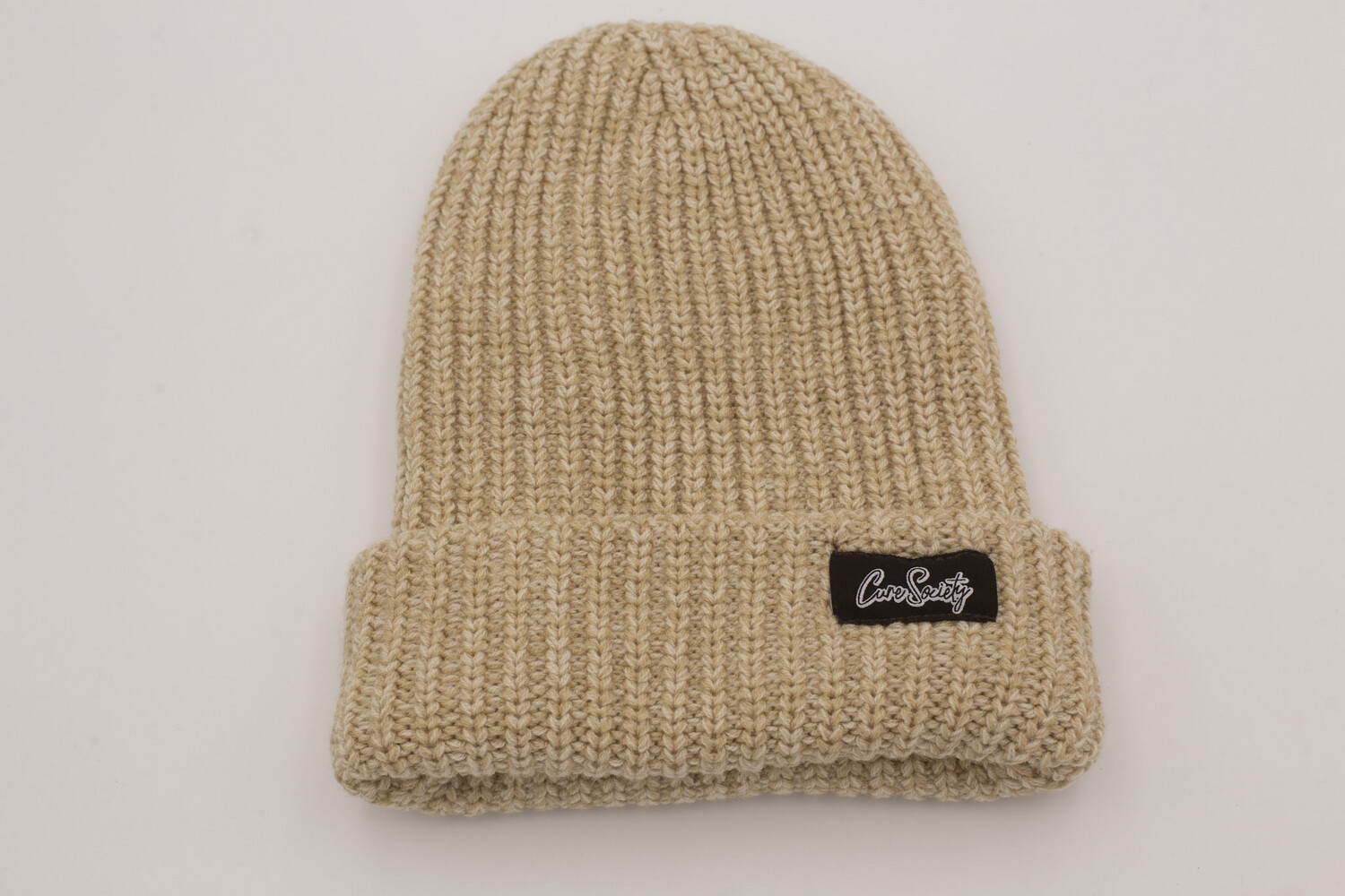 CS Chunky Oatmeal Knitted Beanie