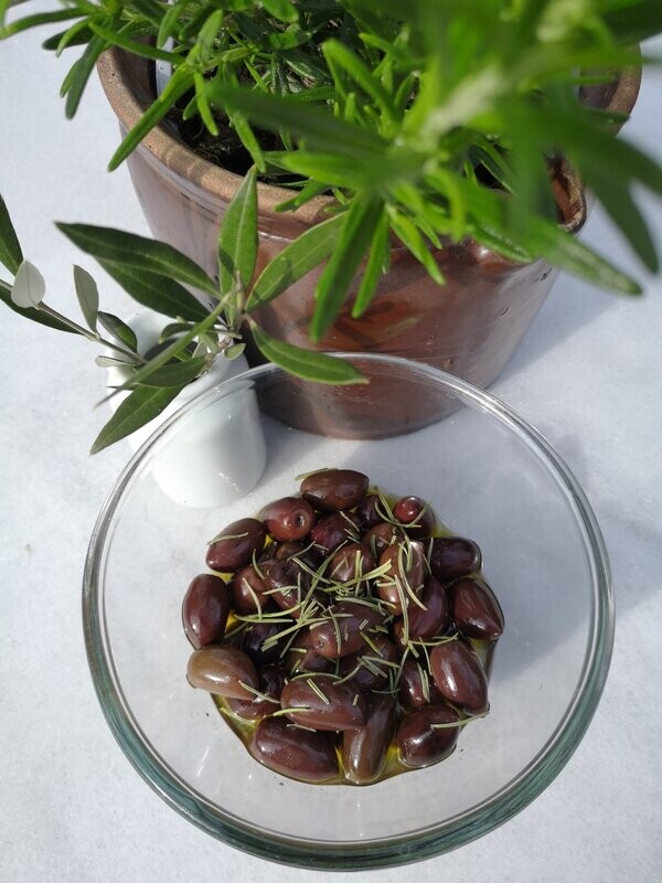 Kalamata Oliven schwarz 650g lieferbar ab 12.12.25