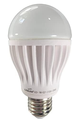 LED LifeLite Vollspektrumlampe Warmweiß 9 Watt E27