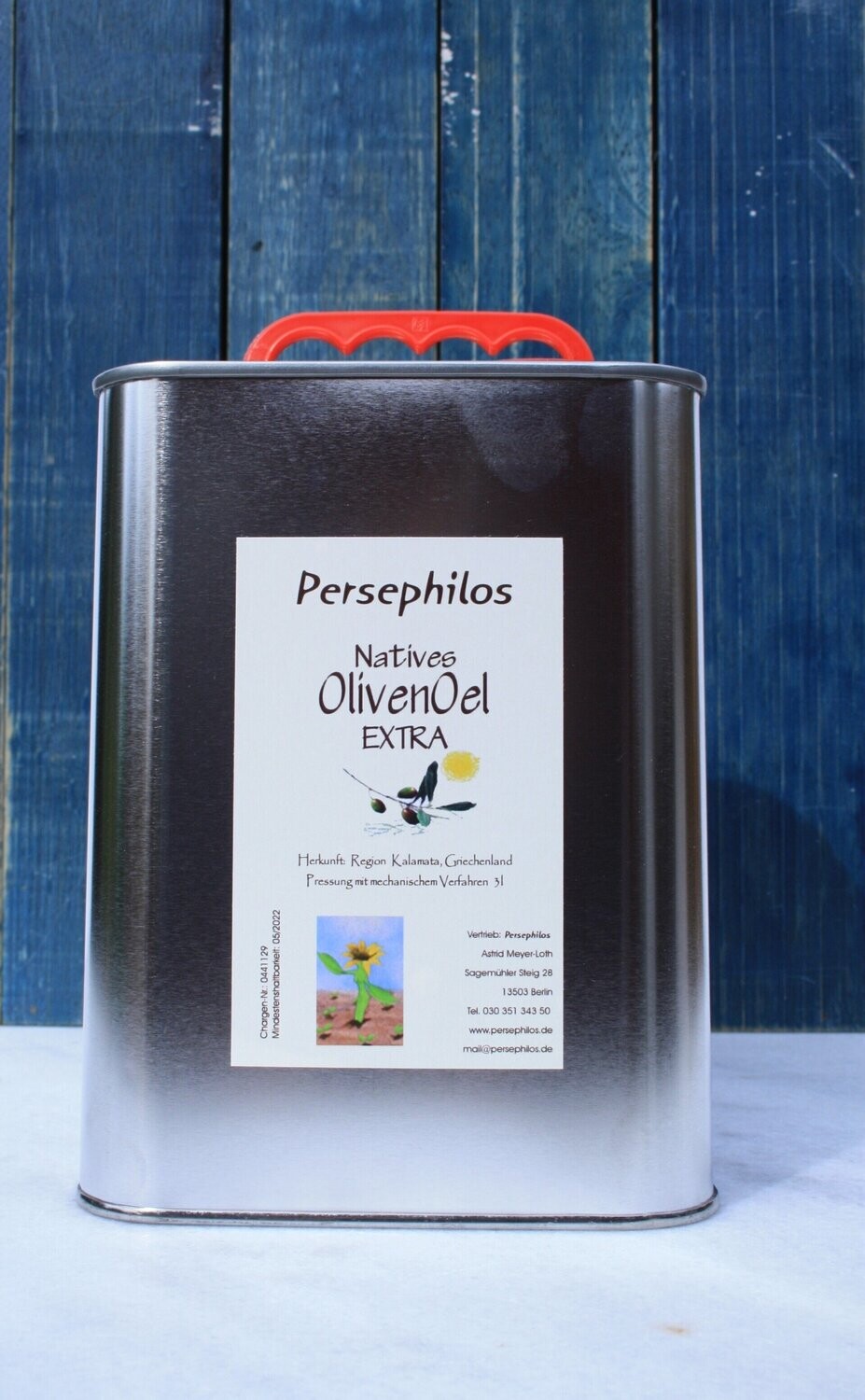 Kalamata Olivenöl extra nativ 3 Liter - neue Ernte 2025 Kalamata Olivenöl extra nativ 3 Liter - neue Ernte 2025