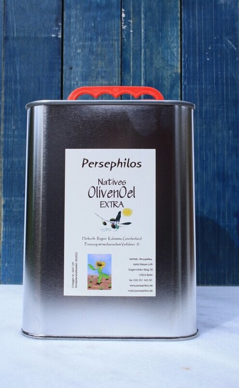 Kalamata Olivenöl extra nativ  3 Liter - neue Ernte 2025