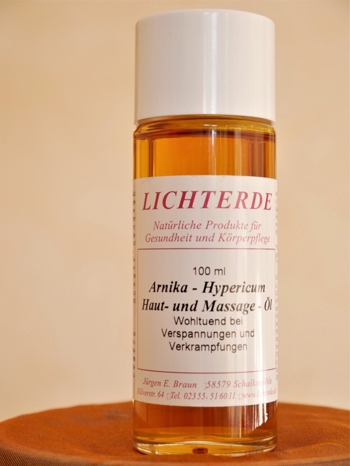 LICHTERDE Arnika-Hypericum Haut- u.Massageöl LICHTERDE Arnika-Hypericum Haut- u.Massageöl