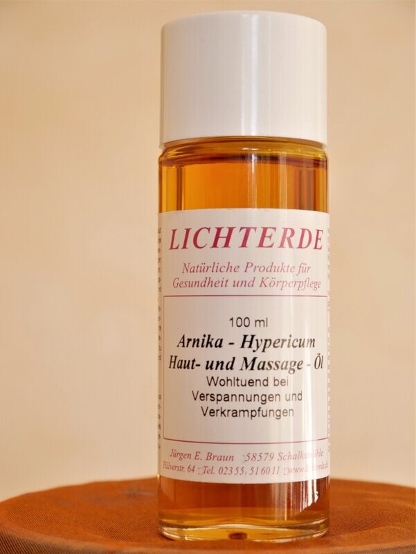 LICHTERDE Arnika-Hypericum Haut- u.Massageöl LICHTERDE Arnika-Hypericum Haut- u.Massageöl