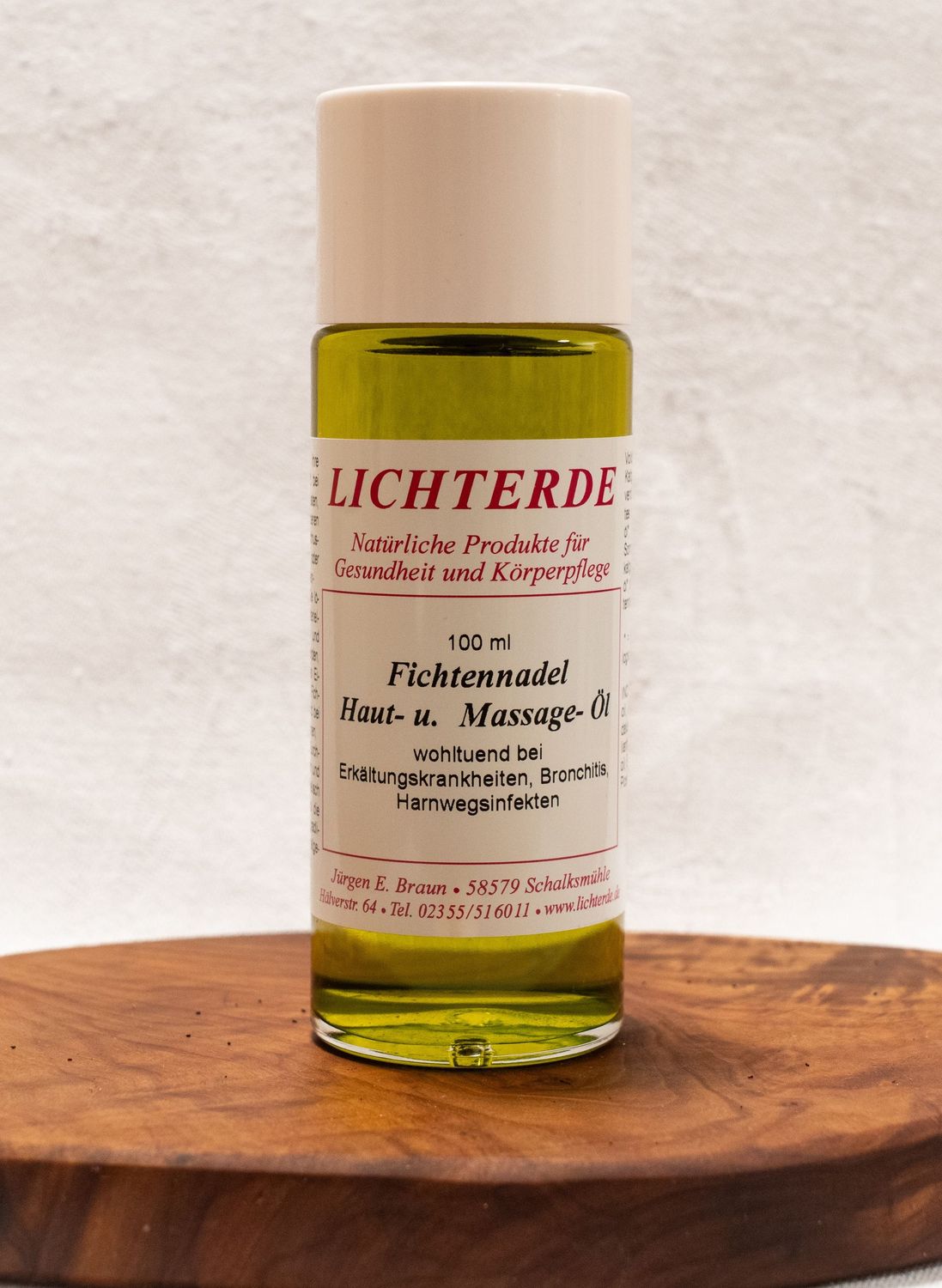 LICHTERDE Fichtennadel Haut- und Massageöl